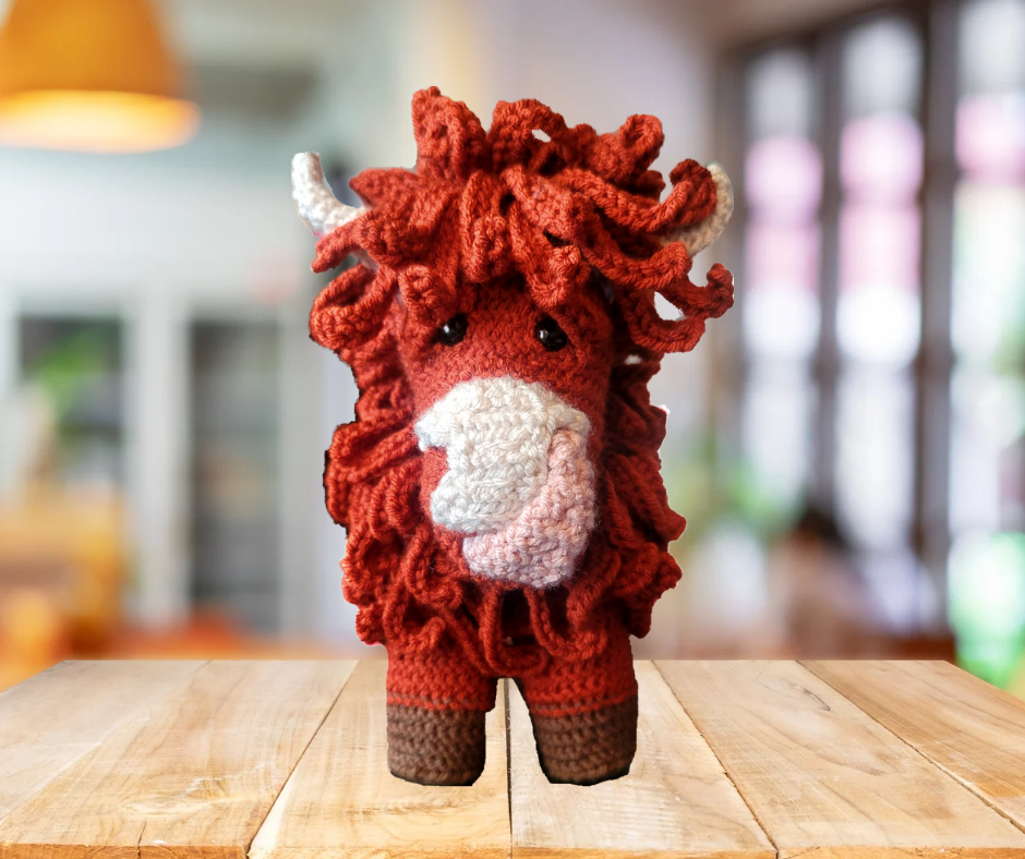 Crochet Highland Cow