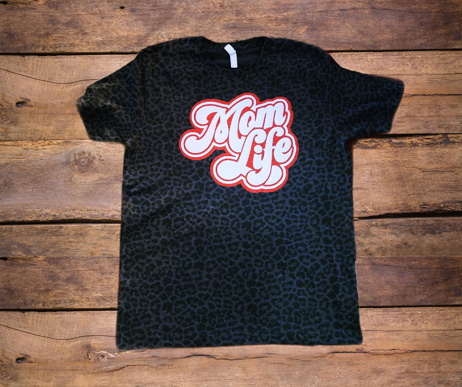 Cheetah Mom life shirt